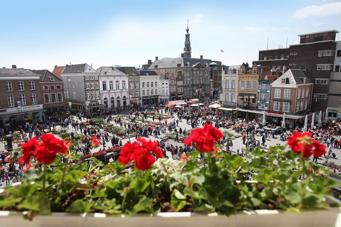 Geraniummarkt Hemelvaart